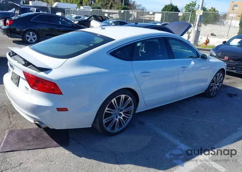 2014 Audi A7 3.0T Premium Plus z USA, uszkodzony, nr VIN WAUWGAFC7EN080708